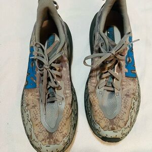 Hoka Men’s Trail Shoes in Gray and Blue